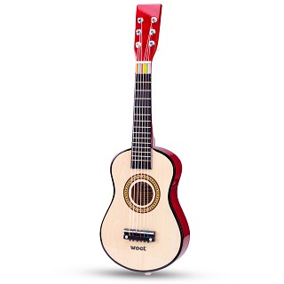 Speelgoed gitaar - naturel